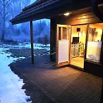 度假居 Holzblock-ferienhaus Im Naturerlebnisdorf Blauvogel