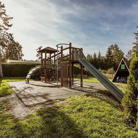 Feriehus Holzblock-ferienhaus Im Naturerlebnisdorf Blauvogel Hasselfelde