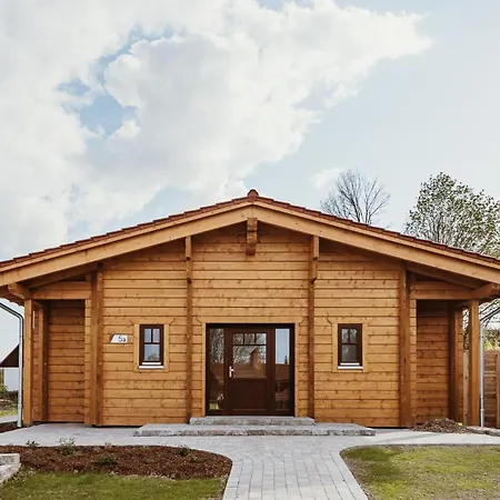 Feriehus Holzblock-ferienhaus Im Naturerlebnisdorf Blauvogel