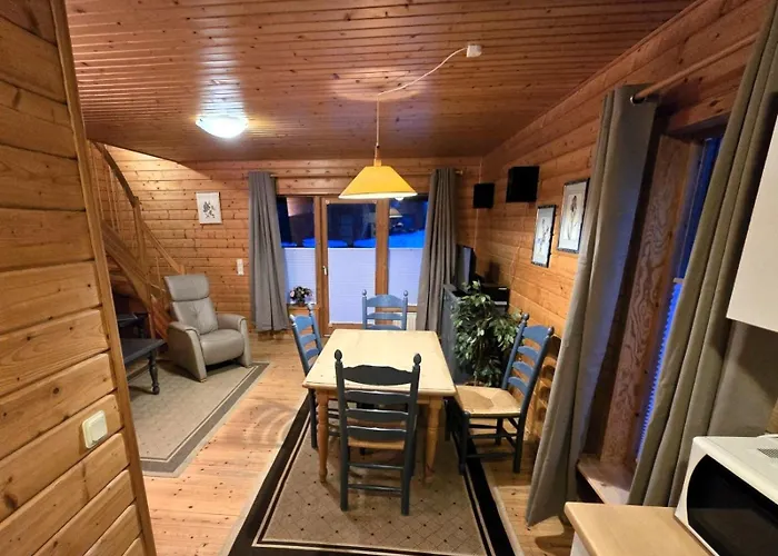 Holzblock-ferienhaus Im Naturerlebnisdorf Blauvogel Holiday home