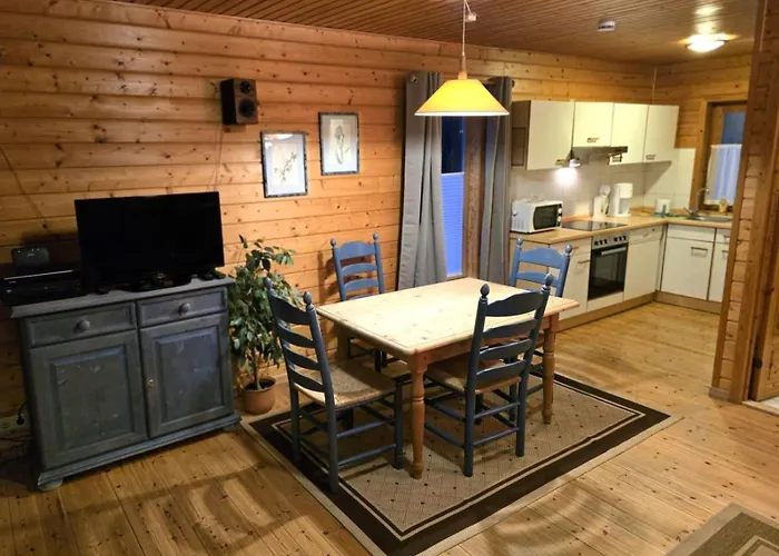 Holzblock-ferienhaus Im Naturerlebnisdorf Blauvogel Holiday home