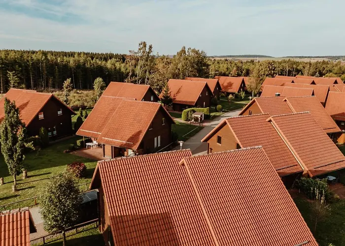 Holzblock-ferienhaus Im Naturerlebnisdorf Blauvogel Hasselfelde