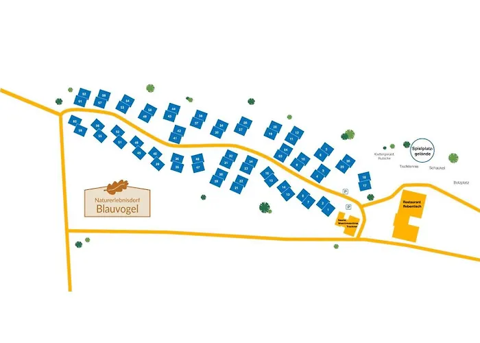 Holzblock-ferienhaus Im Naturerlebnisdorf Blauvogel